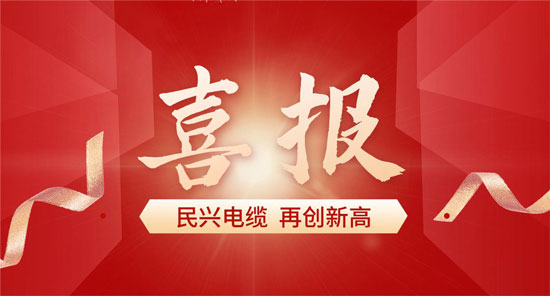 与比亚迪、格力一起上榜！莞企民兴电缆获得省级质量荣誉